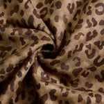 Vintage Leopard Print Eco-suede Jacket
