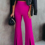Margovil Hebe Split Hem High Rise Pants