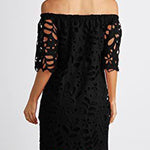 Strapless one-shoulder hollow dress INS casual party dress skirt