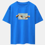Create Adam Print Heavy Weight Oversize T-Shirt