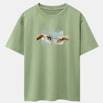 Create Adam Print Heavy Weight Oversize T-Shirt