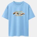 Create Adam Print Heavy Weight Oversize T-Shirt