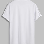Men's 100% cotton basic round neck T-shirt three-piece set