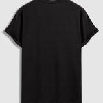 Men's Greek Statue Rose Print Casual Crew Neck  short-sleeved T-Shirt