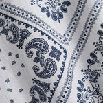 Men's Paisley Print Business Casual Lapel POLO
