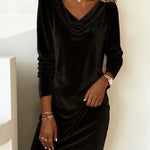 Lunori™ | Frosina Velvet Dress