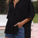Relaxed Loose Shirt Top