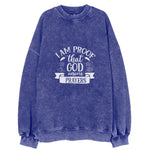 I Am Proof That God Answers Prayers Vintage Sweatshirt