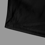 Casual Loose Black Stand Collar Outerwear