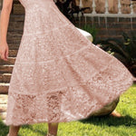 lace suspender beach dress