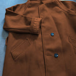 Urban Loose Solid Color Belted Woolen Coat