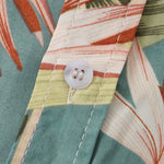 Men's Hawaiian Floral Print Resort Short Sleeve Shirt and Shorts Set