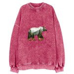 Forest Guardian Bear Vintage Sweatshirt