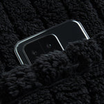 Striped Teddy Fleece Zip Up Hoodie & Striped Teddy Fleece Jogger Pants