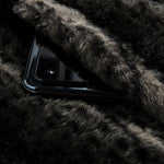 Animal Print Faux Fur Hooded Jacket