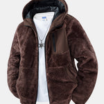 Teddy Fleece Hooded Jacket