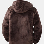 Teddy Fleece Hooded Jacket