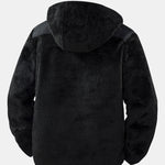 Teddy Fleece Hooded Jacket