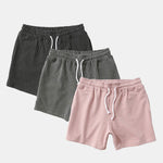 3 Pieces Striped Jersey 3" Shorts