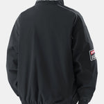 Relax Fit Embroidered Racing Jacket