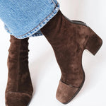 Am��lie | Square Toe Heeled Boot