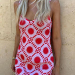 Sunworld V-neck slip dress