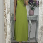 Laura Green Halter Neck Shift Dress
