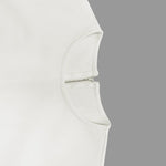 A-Line Loose Solid Color Split-Joint Round-Neck Vest Top
