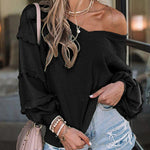 Overside Off the Shoulder Sweatshirt
