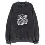 I Love My Boyfriend Vintage Sweatshirt