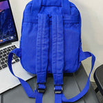Simple Casual 5 Colors Canvas Backpack