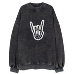 Hand Horns 3 Vintage Sweatshirt