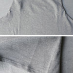Urban Black&Gray High-Neck Long Sleeve Oversize T-Shirt