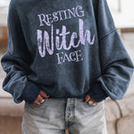 Washed Drop Shoulder Pullover Sweatshirt