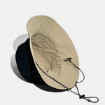 Double Side Reversible Bucket Hat With Chin Strap