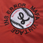 V-Neck Baseball Sweatshirt