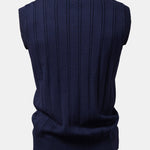Twist V-Neck Knit Sweater Vest