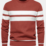 Stripe Crew Neck Sweater
