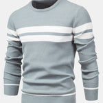 Stripe Crew Neck Sweater