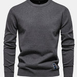 Long Sleeved Crew Neck Sweater