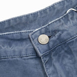 Baggy Fit Washed Distressed Denim Cargo Pants