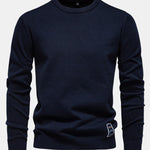 Long Sleeved Crew Neck Sweater