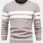 Stripe Crew Neck Sweater
