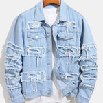 Distressed Denim Jacket