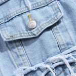 Distressed Denim Jacket