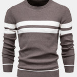 Stripe Crew Neck Sweater