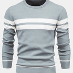 Stripe Crew Neck Sweater