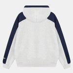 Contrast Slogan Print Hoodie