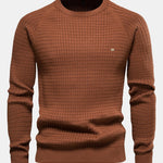 Waffle Texture Sweater