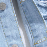 Distressed Denim Jacket